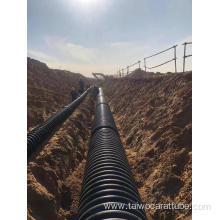 Large Diameter HDPE Krah pipe carat drainage pipe